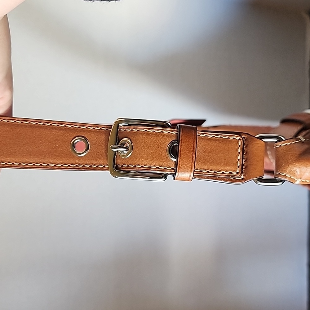 Coach Hampton Herringbone Slim Hobo - Leather, Suede, & Tweed, EUC, 2007, F11214 - Picture 15 of 15